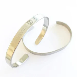 Elegantes Pulseras de Acero